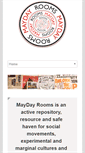 Mobile Screenshot of maydayrooms.org